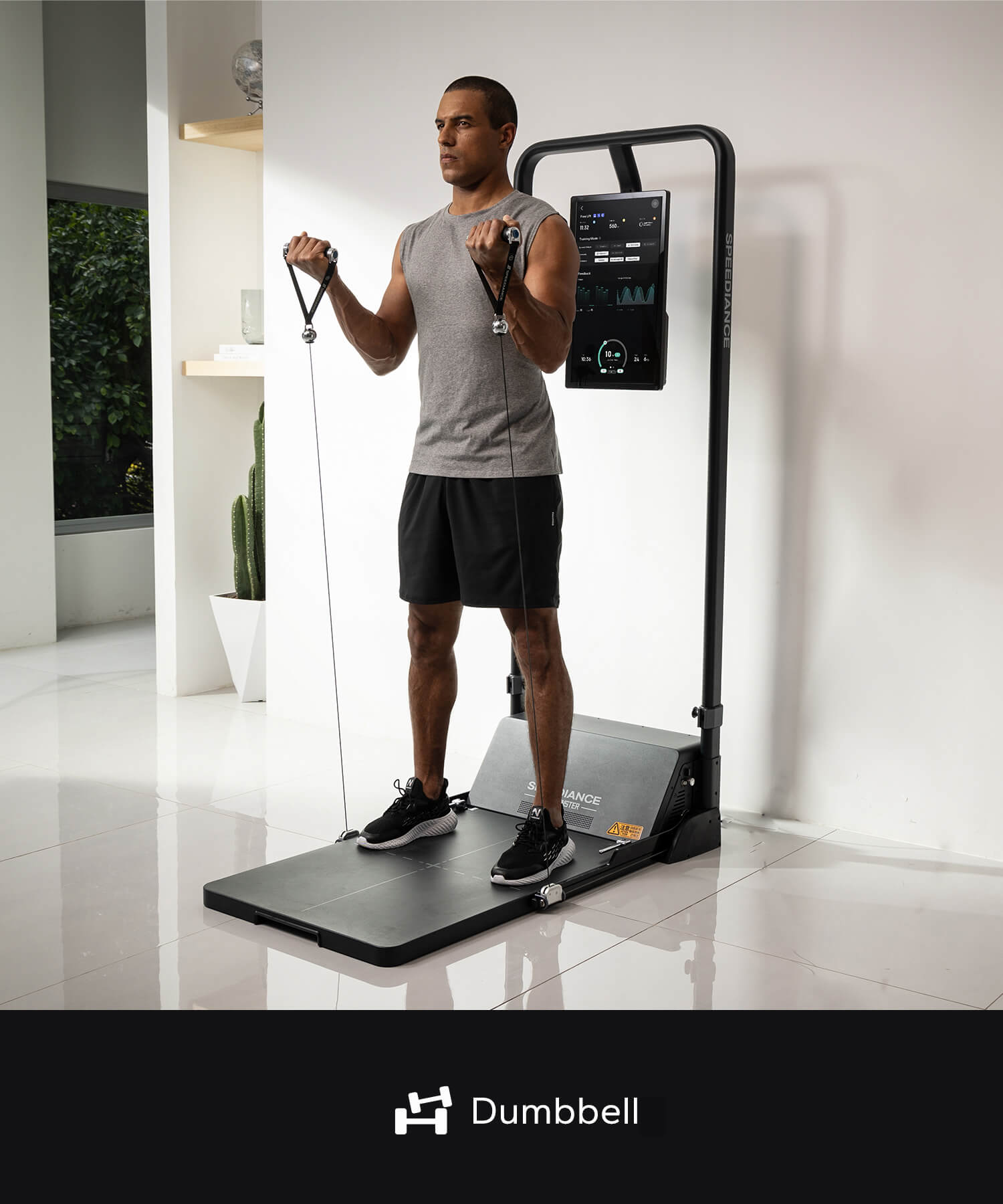 Håndvægtstræning på Gym Monster